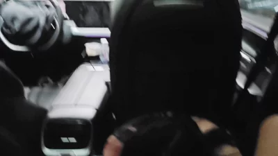 (原创）雨天和老婆车震全裸口交